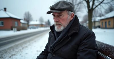 Na mrozie w wigilijny dzień policjanci uratowali 59-latka